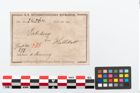 Etikett zu Bronzearmreif (NHMW-PRAE-024564)
